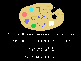 Return To Pirate's Isle screenshot 2 for TI-99